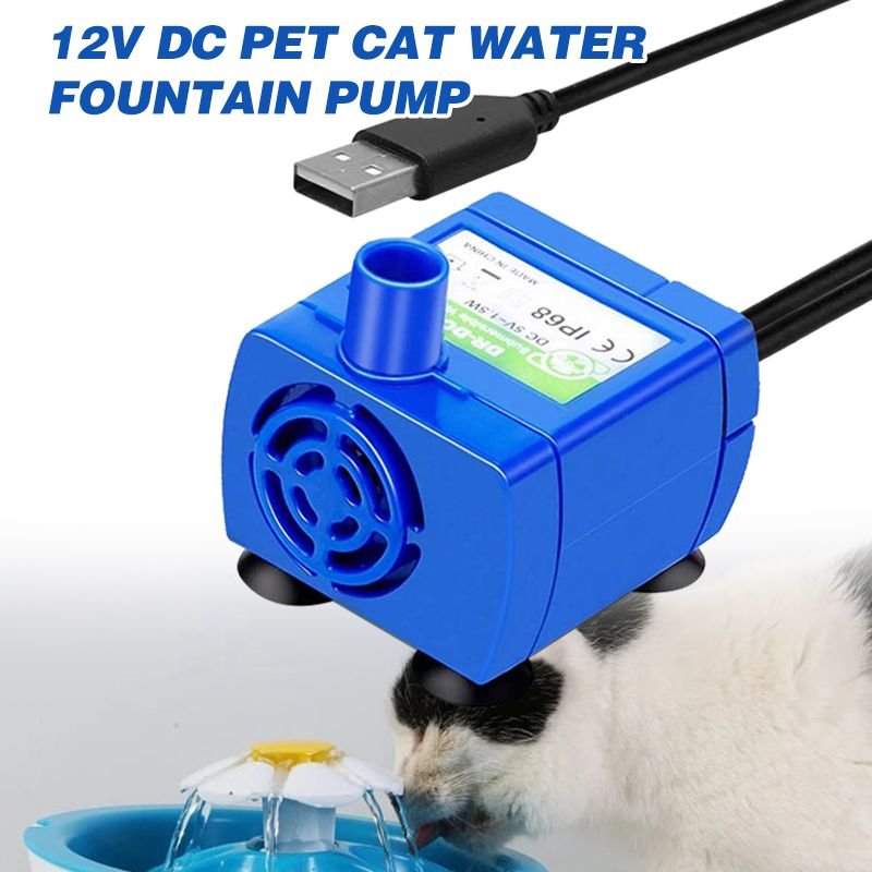 Pompe À Eau Pour Animaux De Compagnie, Fontaine À Eau Pour Chat, Moteur De Remplacement, Accessoires Pour Animaux De Compagnie, Bol À Boire, Distributeur D'eau, 1 Pièce