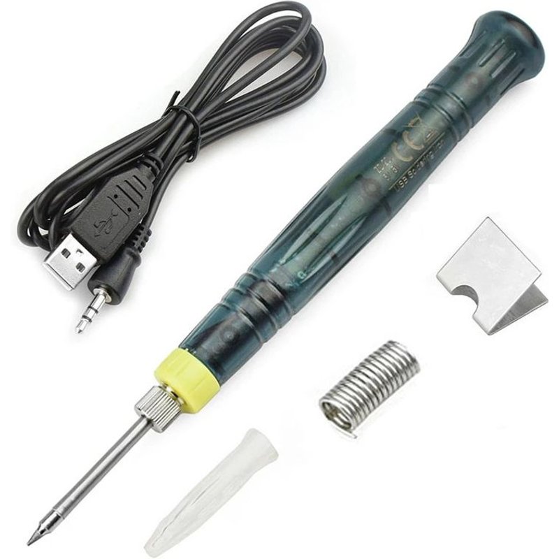 Fer à souder électrique professionnel à température réglable 8V USB, outils de chauffage électrique, Mini stylo de soudage électrique Portable à chaleur