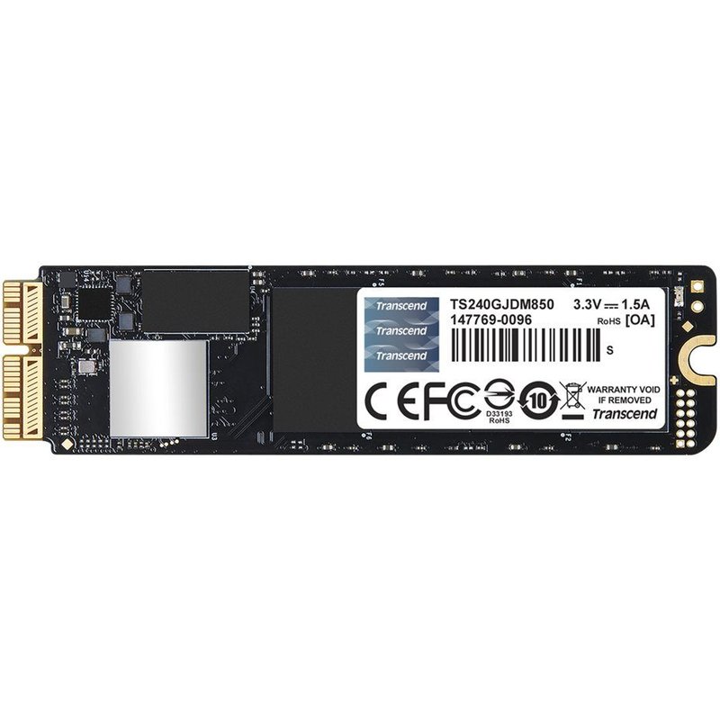 Transcend JetDrive 855 - SSD - 240 Go - externe (portable) - NVMe - Thunderbolt