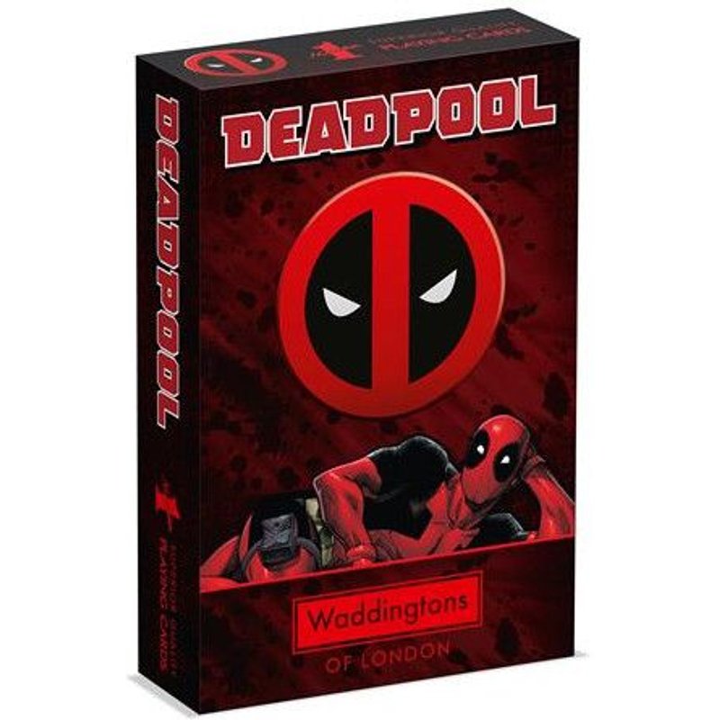Jeu Classique Winning Moves Jeu De 54 Cartes Deadpool