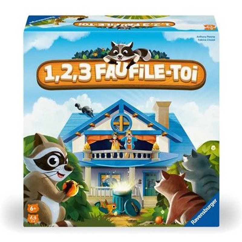 Jeu Classique Ravensburger 1,2,3 Faufile Toi