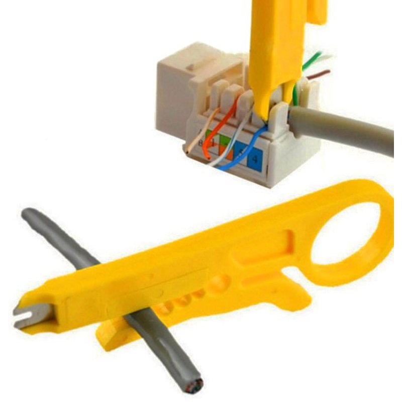 Mini coupe-fil Portable dénudeur de fil, couteau pince à sertir outil de sertissage ligne de coupe outil de poche pour électricien, 1 pièce