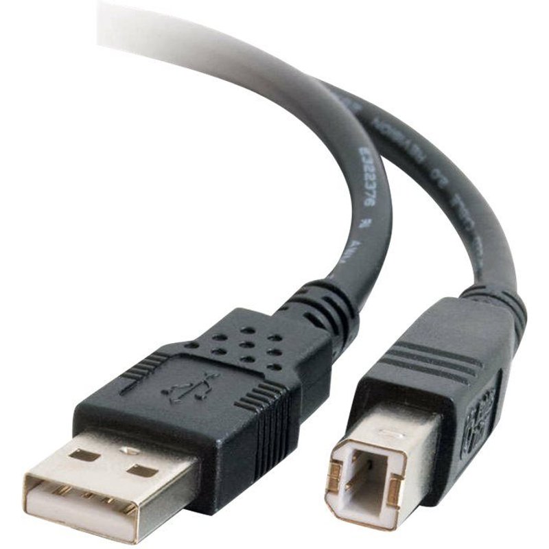 C2G - Câble USB - USB (M) pour USB type B (M) - USB 2.0 - 2 m - noir