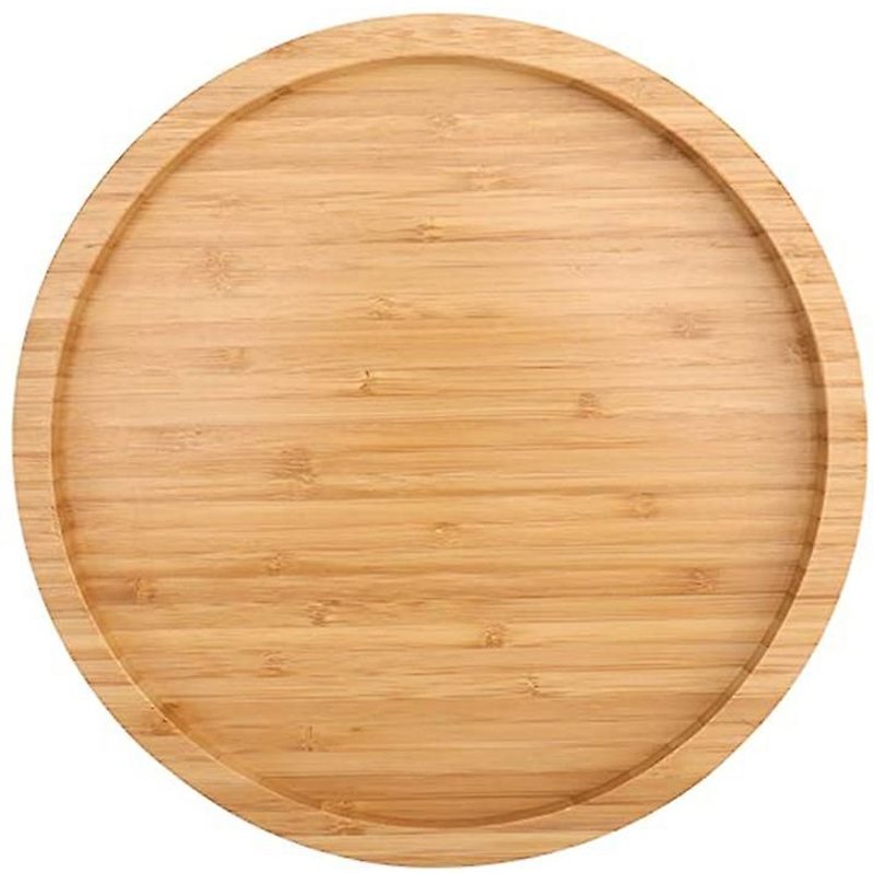 Bamboo Tea Tray, Dry Brewing Table, Hotel Tea Table, Round Tray, Japanese Fruit Tray, Tea Serving T