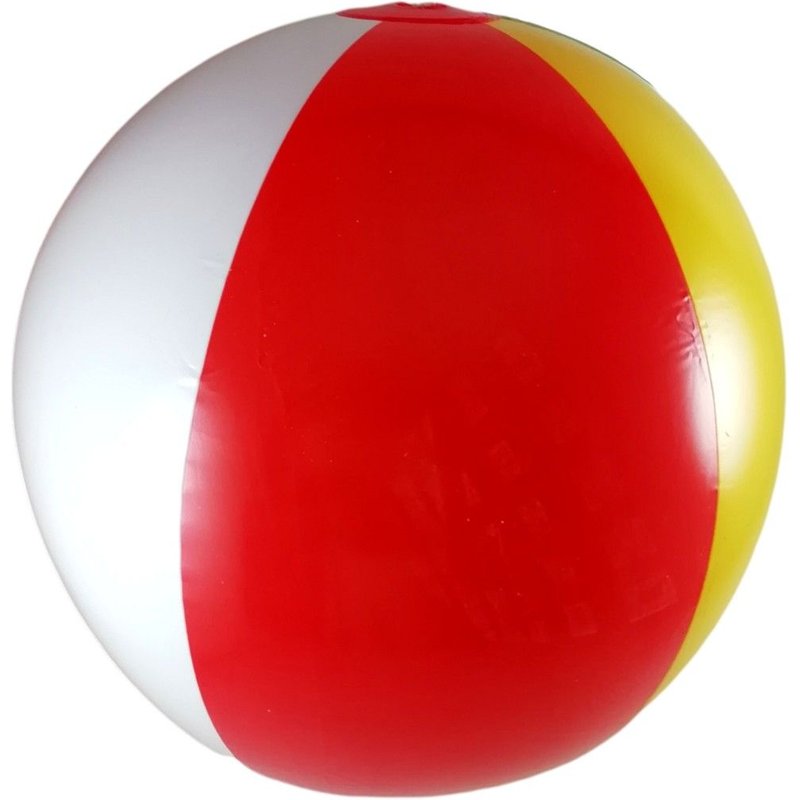 Ballon De Plage Gonflable Multicolore 33cm Jeux Piscine Sport Football Volley