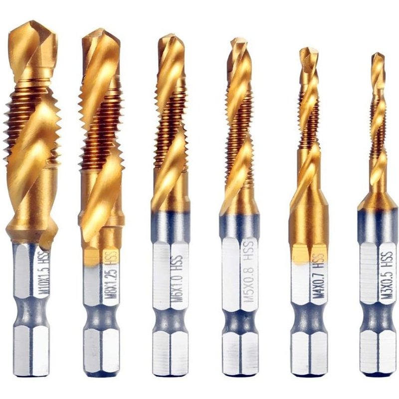 Mèches de perçage à tige hexagonaleMèches de perçage à tige hexagonale