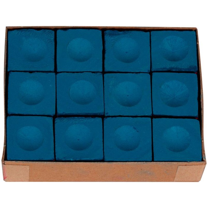 Craie Triangle douzaine bleue