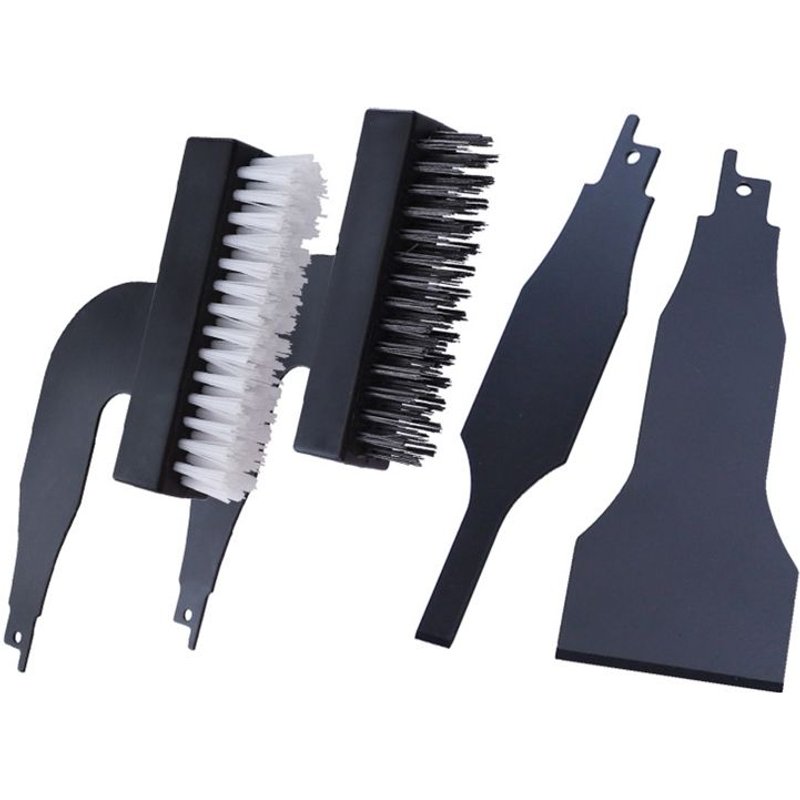 Brosse en Nylon/acier améliorée pour le nettoyage du fil de scie sabre, brosse de scie alternative, outil de polissage, livraison directe