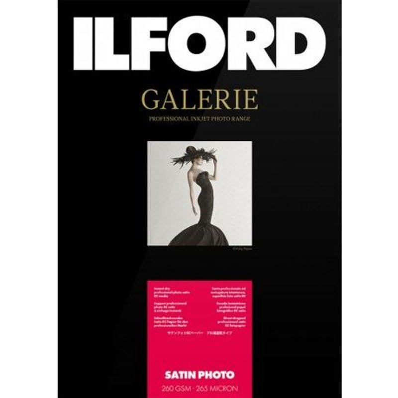 ILFORD GALERIE Satin Photo 260gsm 10x15 100s