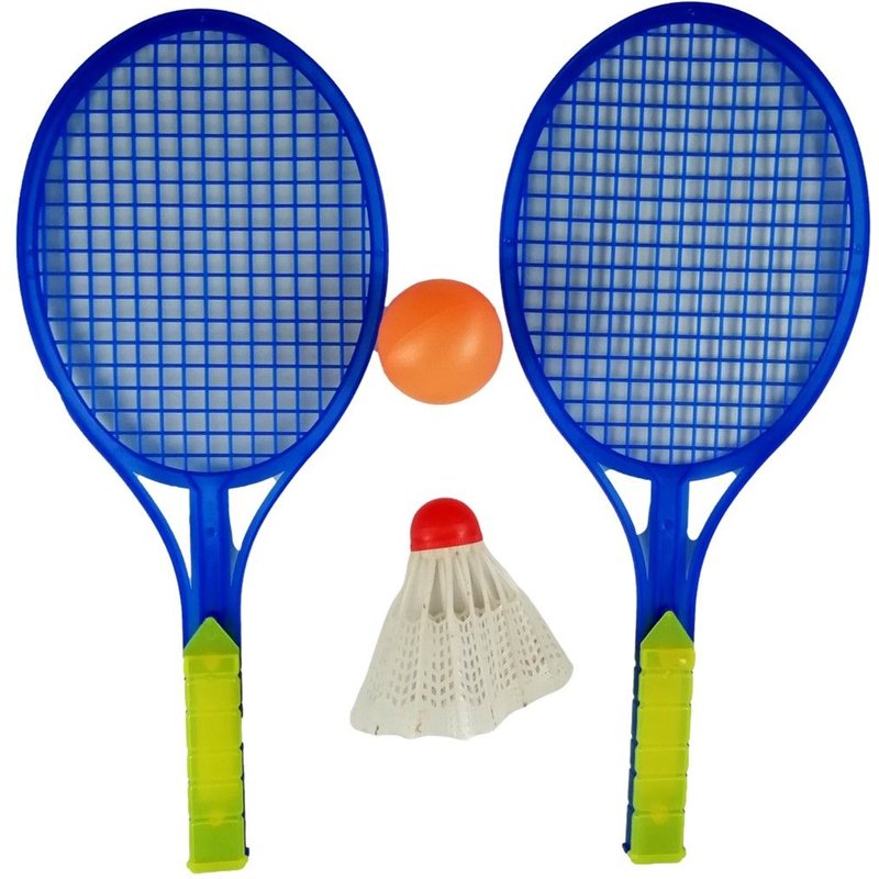 4pcs Mini Jeu De Raquettes Plage Jeu D'été Extérieur 2 Raquettes + Volant + Balle