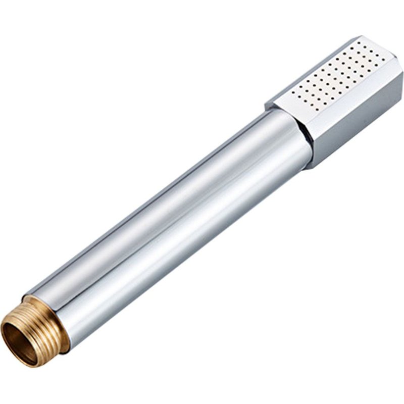 Pomme de douche pressurisée, acier inoxydable chromé, filetage 1/2 "", douchette à main, salle de bain