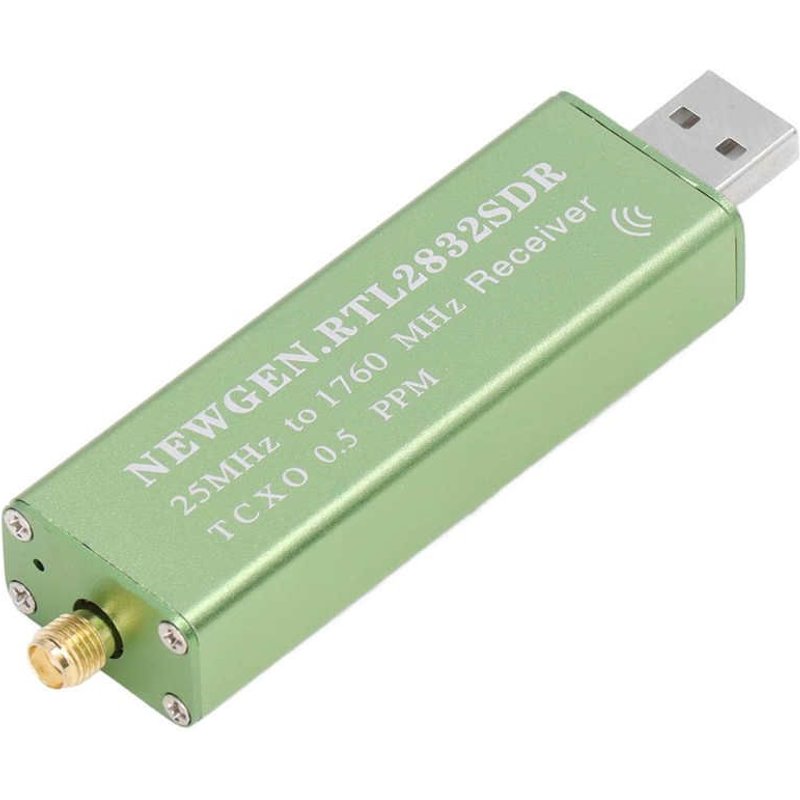 Récepteur RTL SDR 25-1760MHz, bande complète RTL2832U R820T2, équipement électrique de Scanner Radio défini par logiciel