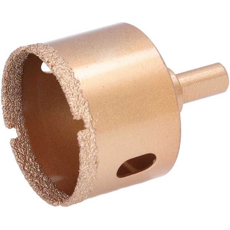 Mèches diamant grande Torsion, perçage rapide, ouvre-trou brasé pour charpentier, tige hexagonale pour pierre de granit pour marbre pour verre