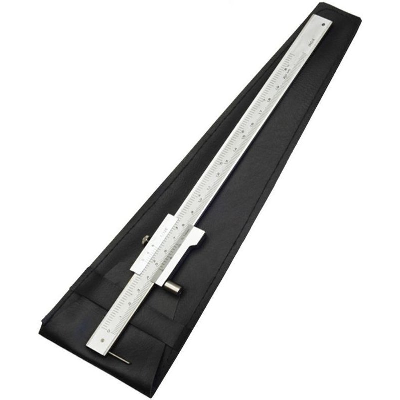 Pied Ă coulisse de marquage 0-2021mm avec aiguille de graveur en carbure, nouveau, 200