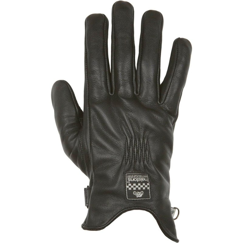 Gants cuir femme Helstons Swallow noir- T7