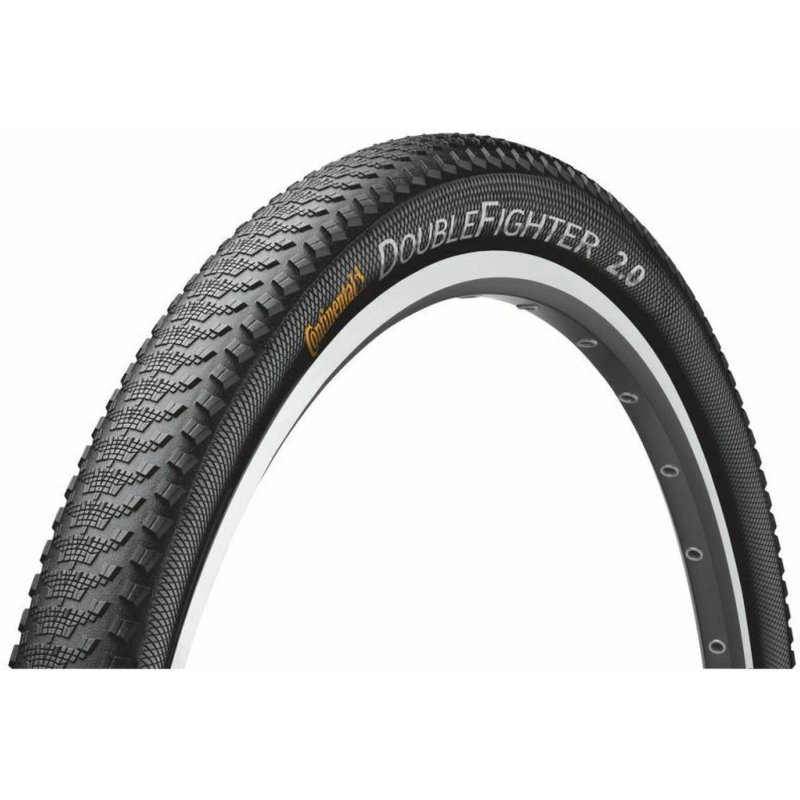 Pneu VTT Continental Double fighter 26x1.90'' TR noir