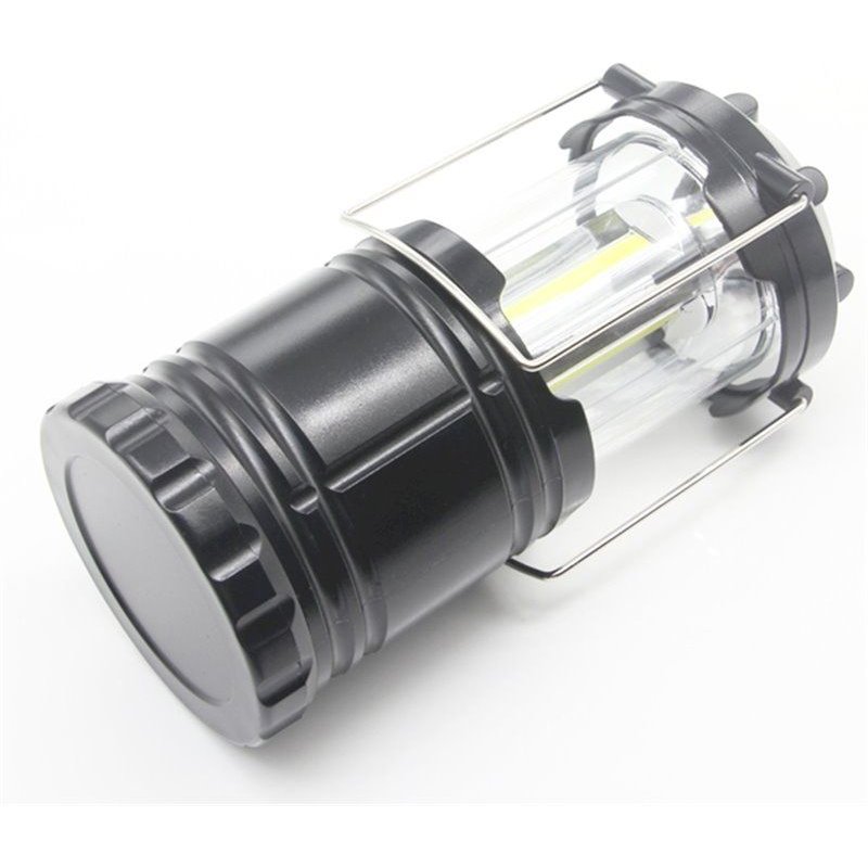 Lanterne de Camping Ă Double Eclairage LED & COB FL-9003-1 - Noir