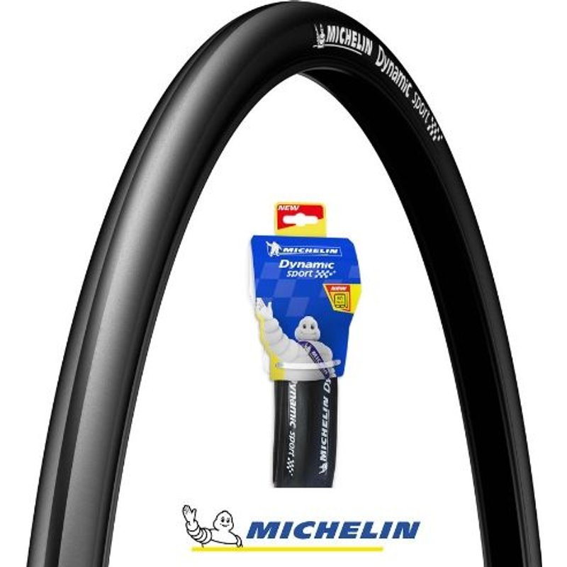 Pneu vélo route Michelin Dynamic Sport TS noir (700 x 25C)