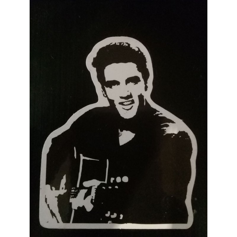 Autocollant Elvis Presley
