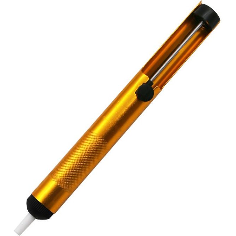 gold Pompe à dessouder en aluminium et métal, pistolet à étain, stylo à souder, retrait de ventouse, fer à dessouder, outils de soudage à la main ""Nipseyteko
