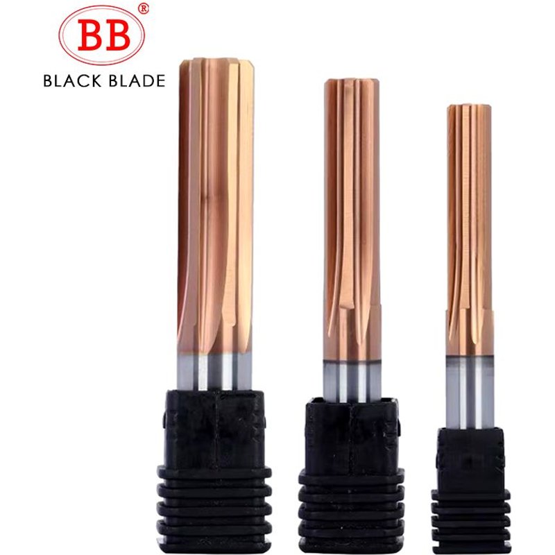 4.7mm Straight Flute Machine à aléser en carbure BB, 1mm à 20mm, alésoir à cannelure droite, tolérance H7, serrage, métal en acier trempé, 6 cannelures, outil CNC ""Nipseyteko