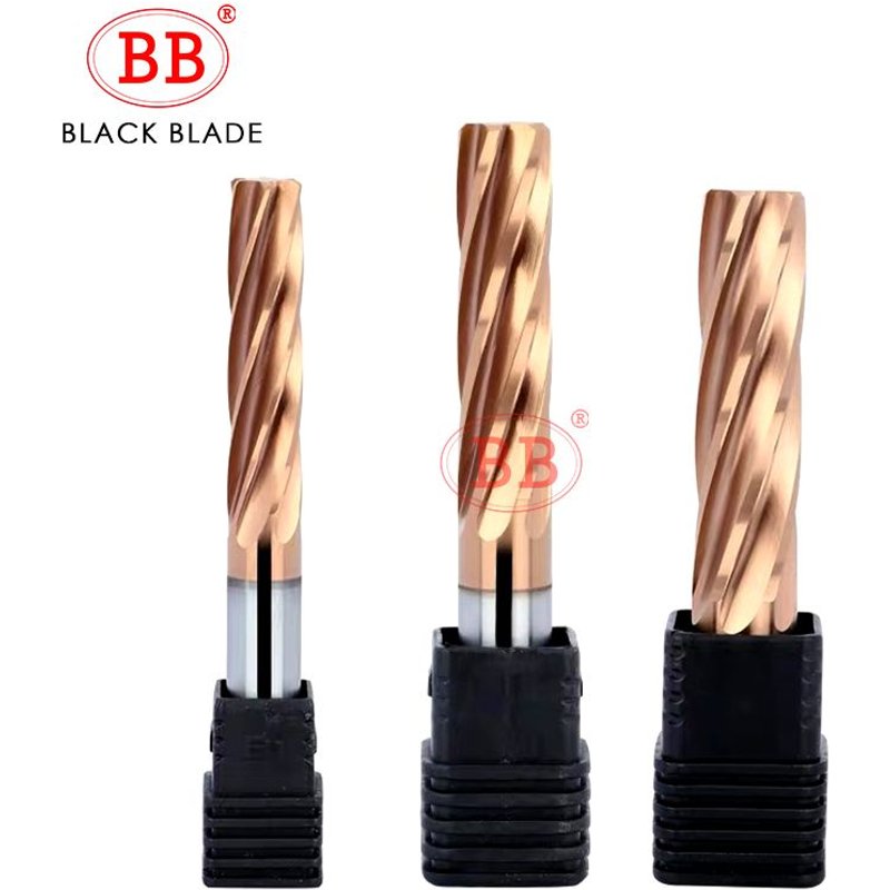 6.5mm Spiral Flute Machine à aléser en carbure BB, 1mm à 20mm, alésoir à cannelure droite, tolérance H7, serrage, métal en acier trempé, 6 cannelures, outil CNC ""Nipseyteko