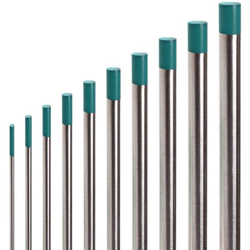 WS2 WE3 3.0mm 175mm Tige de soudage professionnelle en tungstène Tig, électrodes en or WT20 WC20 WL15 WL20 WP WZR8 WS20 pour machine à souder à ARC TIG ""Nipseyteko