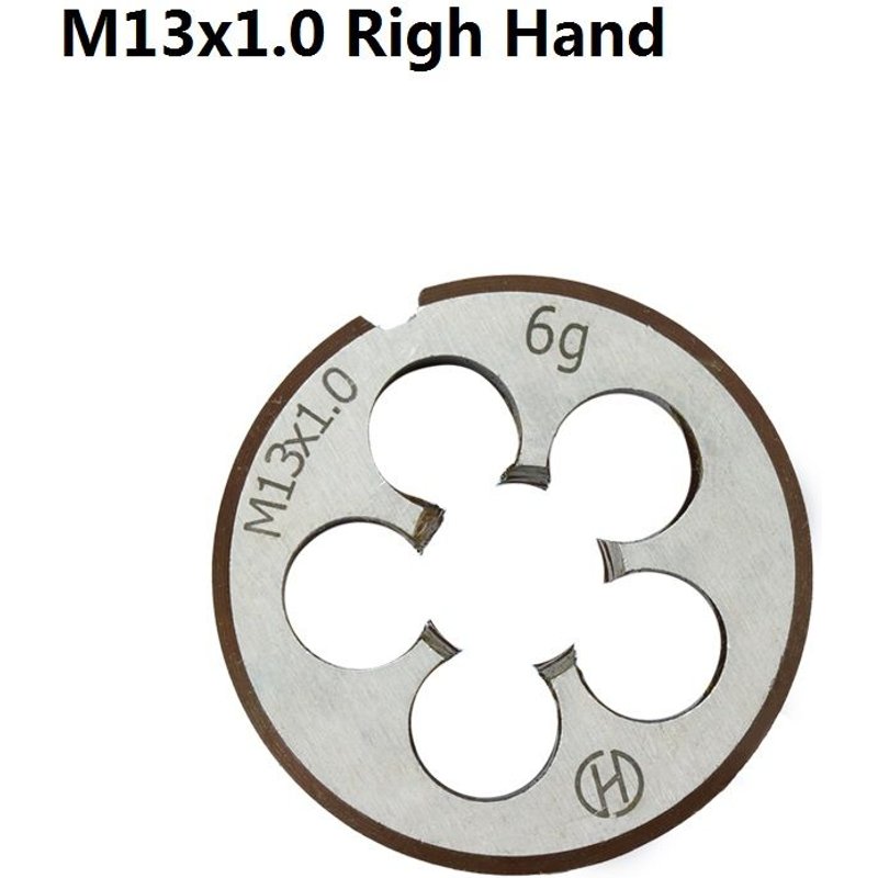 M13x1.0 10pcs XCAN – matrice à vis métrique, filetage main droite ""Nipseyteko