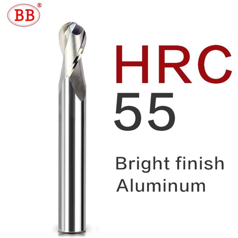 R5x10x30x150 BF2055 Outils de coupe en carbure de tungstène de haute dureté BB fraises en bout de précision CNC outils de fraisage ""Nipseyteko