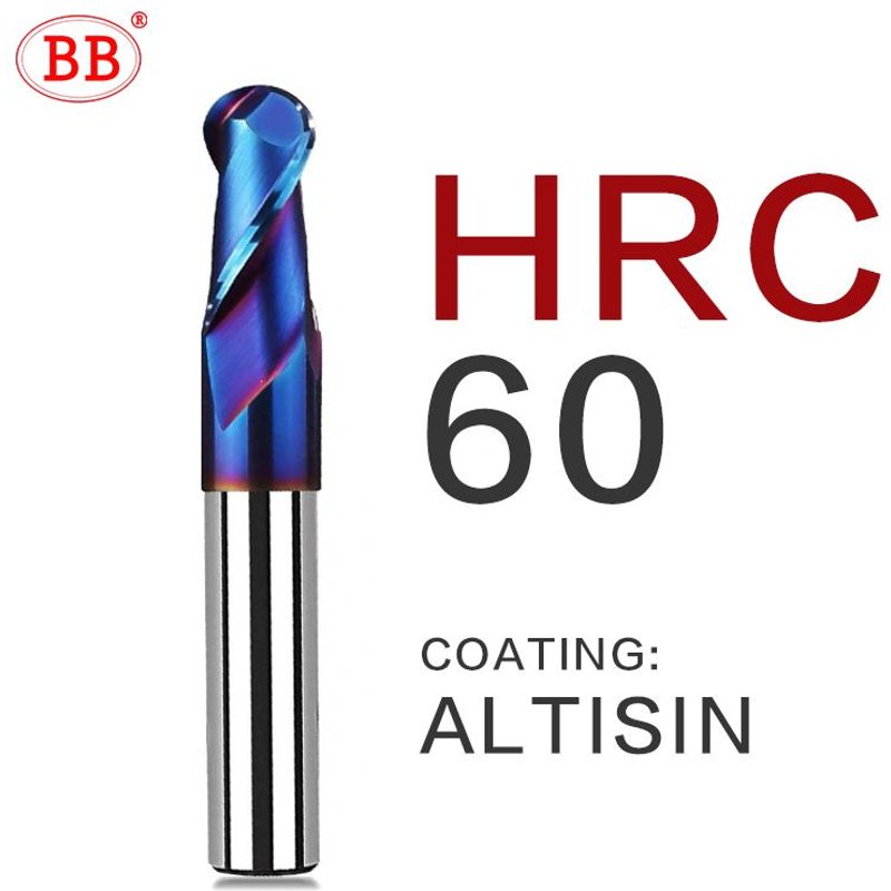 R4.25x10x18x75 BL2060 Outils de coupe en carbure de tungstène de haute dureté BB fraises en bout de précision CNC outils de fraisage ""Nipseyteko
