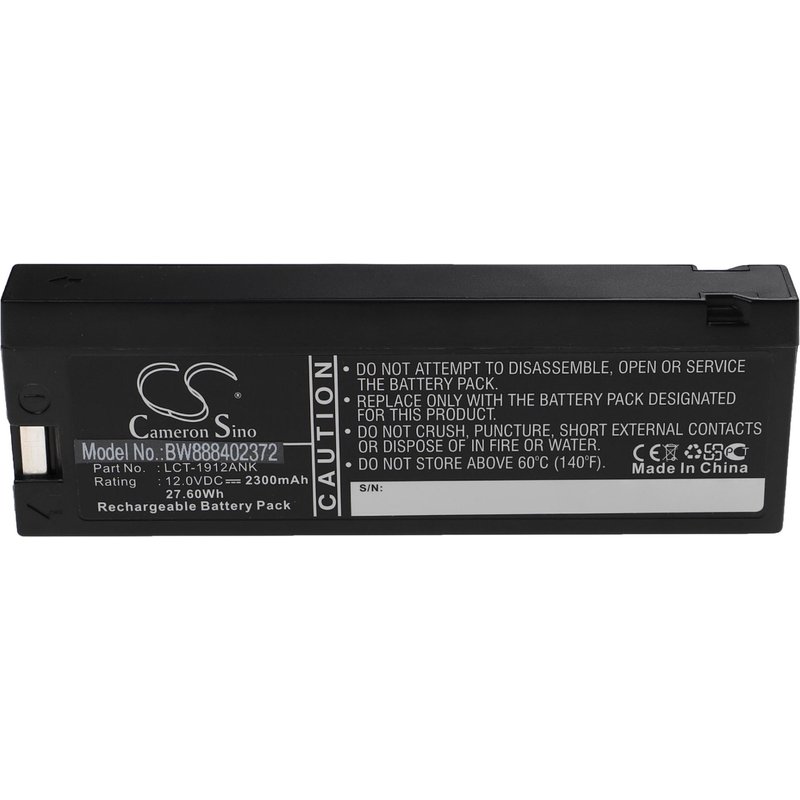 vhbw Batterie compatible avec Datascope XL (0146-00-0043) appareil médical (2300mAh, 12V, acideplomb scellé)