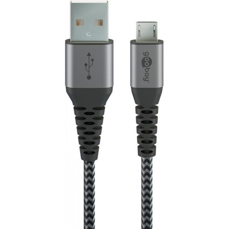 Cable Goobay Usb 3.0 Vers Micro Usb 1m (gris)