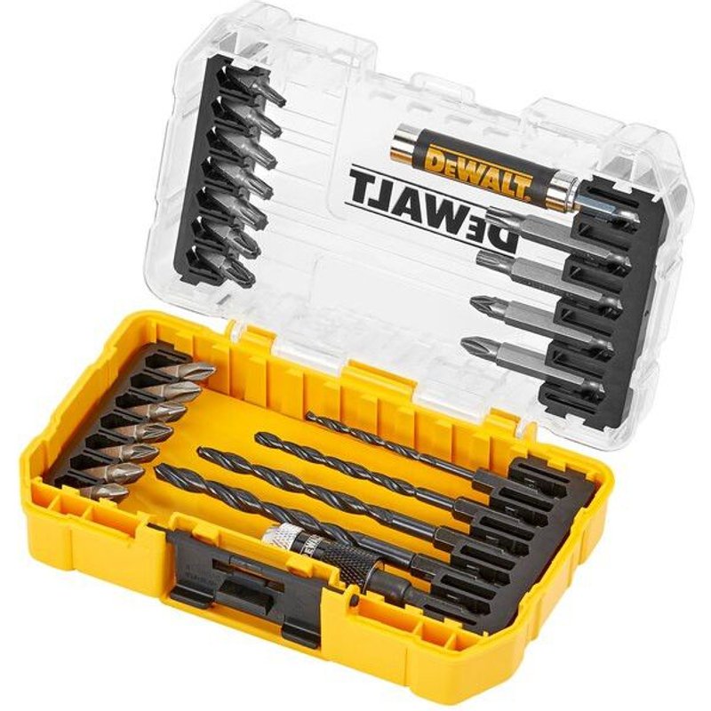 Coffret embouts + forets Dewalt