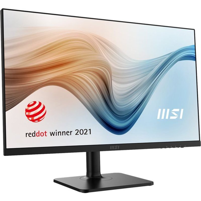 MSI Modern MD271QP - Écran LED - 27" - 2560 x 1440 WQHD @ 75 Hz - IPS - 250 cd/m² - 1000:1 - 7 ms - HDMI, USB-C - noir