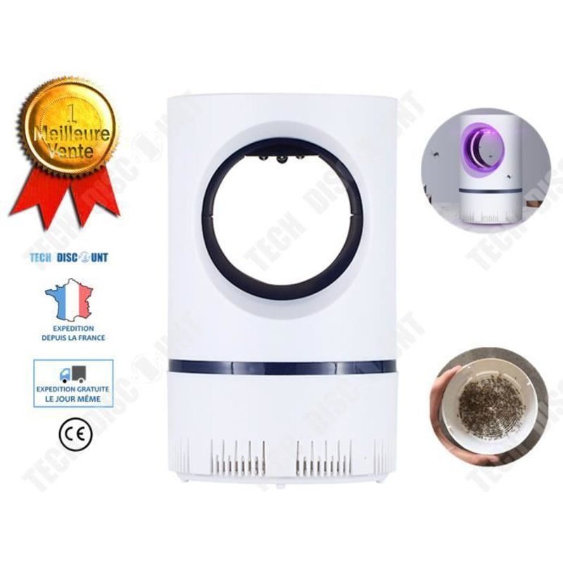 TD® Photocatalyseur anti-rayonnement tueur de moustiques anti-moustique domestique LED lampe anti-moustique tueur de mouches