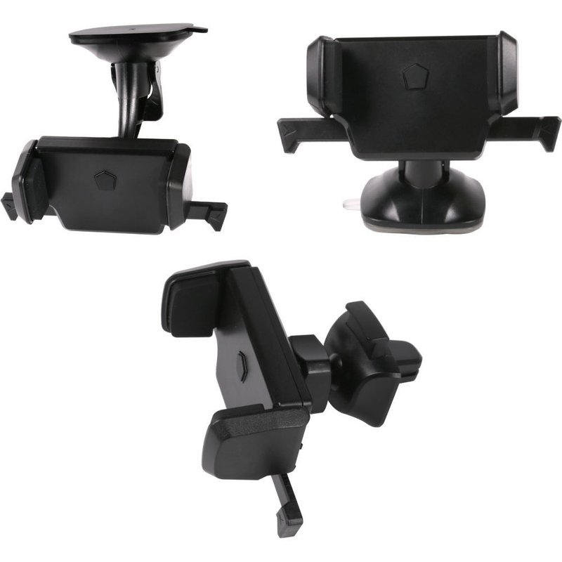 Support Smartphone Essentielb Voiture A Machoire 3 En 1