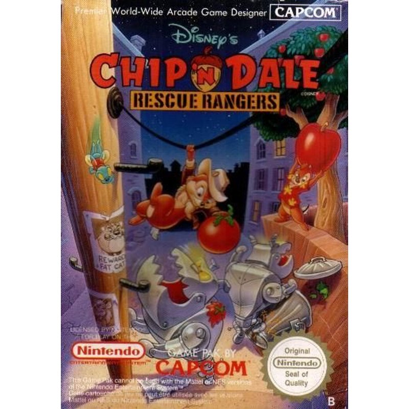 Chip'n Dale Rescue Rangers Nintendo Nes