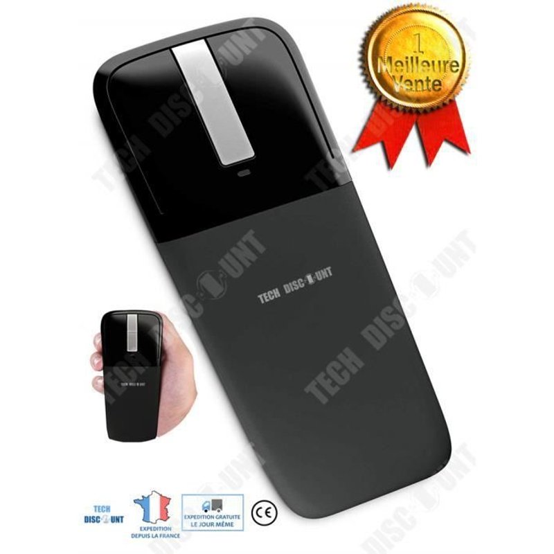 TD® souris sans fil design bluetooth ergonomique gaming rechargeable silencieuse mac apple usb qualité originale ordinateur portable