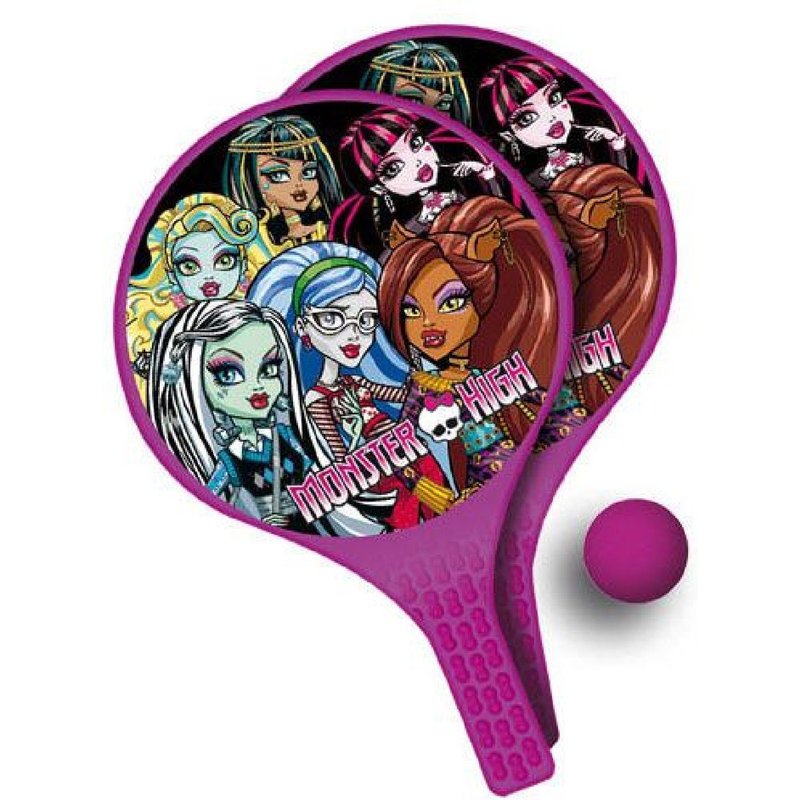 Lot De 2 Raquettes Monster High