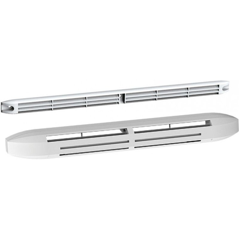 EH 5/45 +RA+ G-39BL - ENT.D'AIR HYGRO. ACOUST. 5/45+RALLONGE+GRILLE - 39DB BLANC