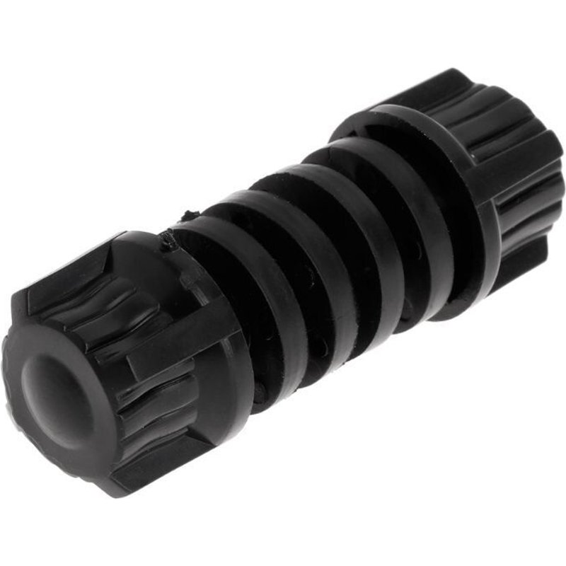 Ensemble de vis de sondage en plastique noir, accessoires de détecteur de métaux souterrains, avec rondelles