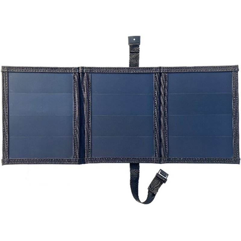 Panneau solaire pliable avec double sortie USB, 14W, chargeur de téléphone portable pour l'extérieur, fournitures de voyage
