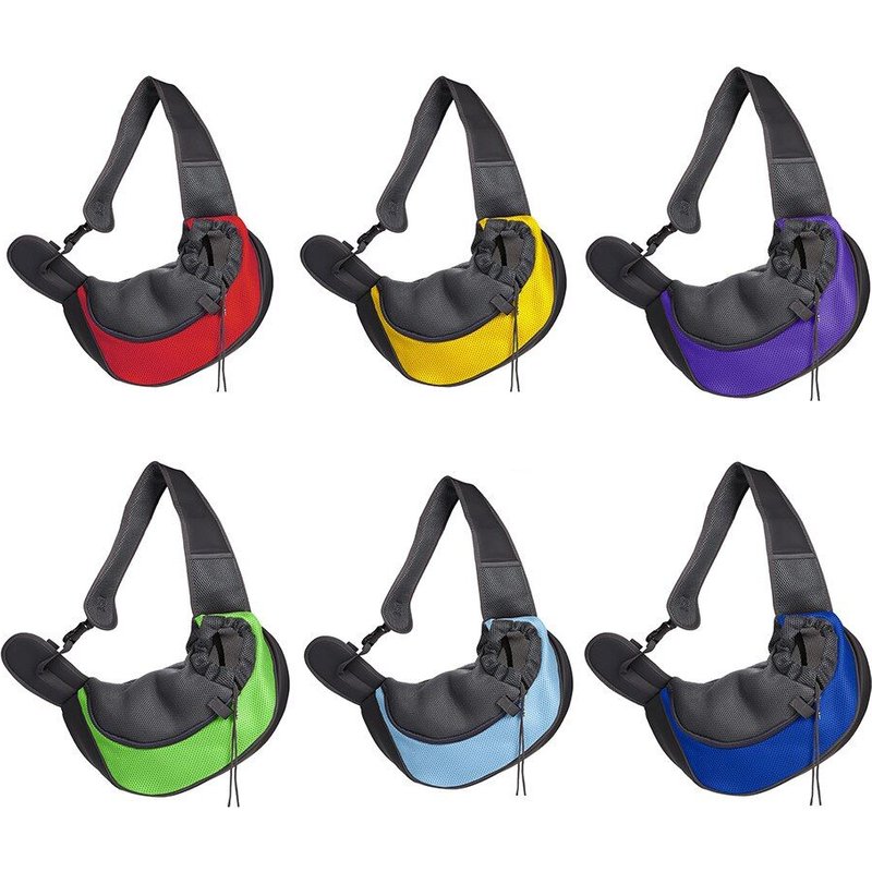 Sac À Dos En Maille Respirante Pour Animaux De Compagnie, Fournitures De Voyage Pour Chiens Et Chats, En Nylon, Portable, À Bandoulière