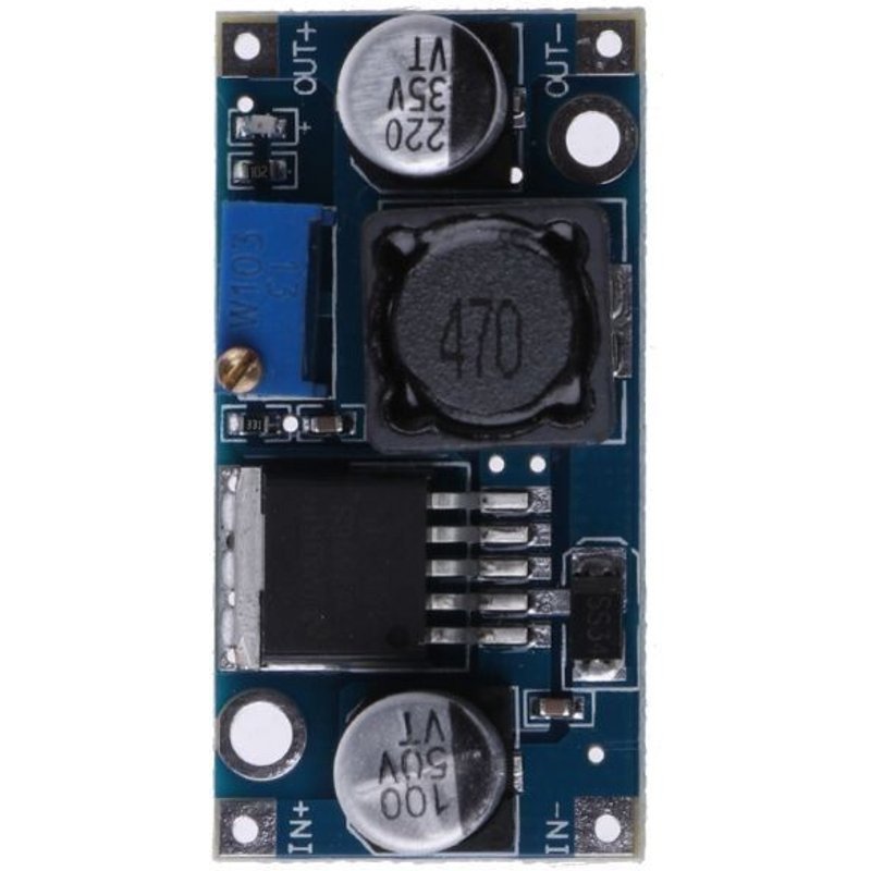 Convertisseur de puissance abaisseur 3-40V, Module régulateur d'alimentation réglable, DCDC LM2596