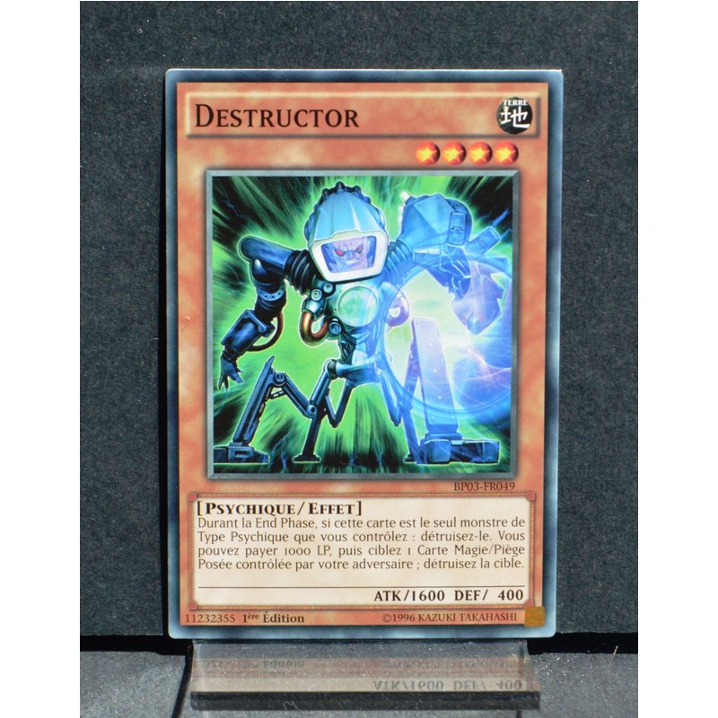 Carte Yu-Gi-Oh Bp03-Fr049 Destructor Neuf Fr