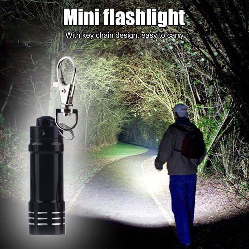 Lampe de poche à 3 LED, Mini lampe de poche Portable, entretien d'urgence, Camping, torche extérieure