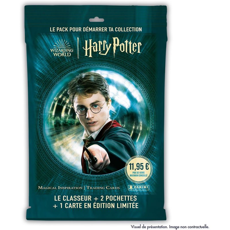 Stickers Harry Potter Prophecy Tc Starter Pack (1 Classeur + 2 Pochettes + 1 Carte El)