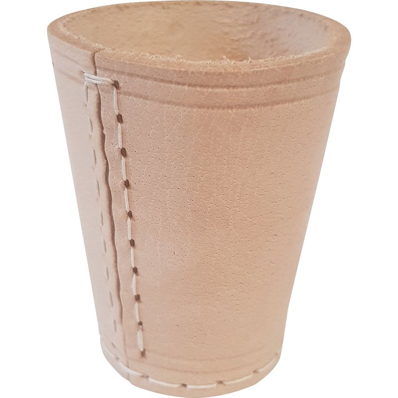 Tasse À Dés 9cm Cuir