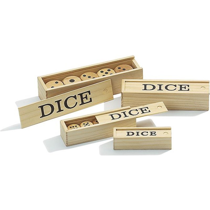 Dés En Bois Philos 25mm