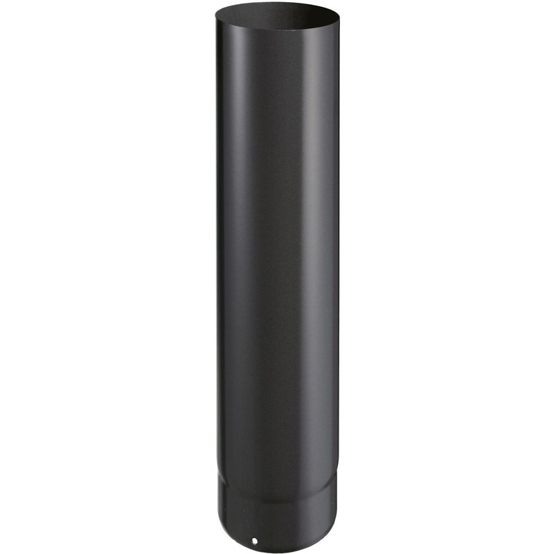 JONCOUX Tuyau EMAIL 0,7 haute température - Diamètre 150 - Elément 500 mm - Noir mat